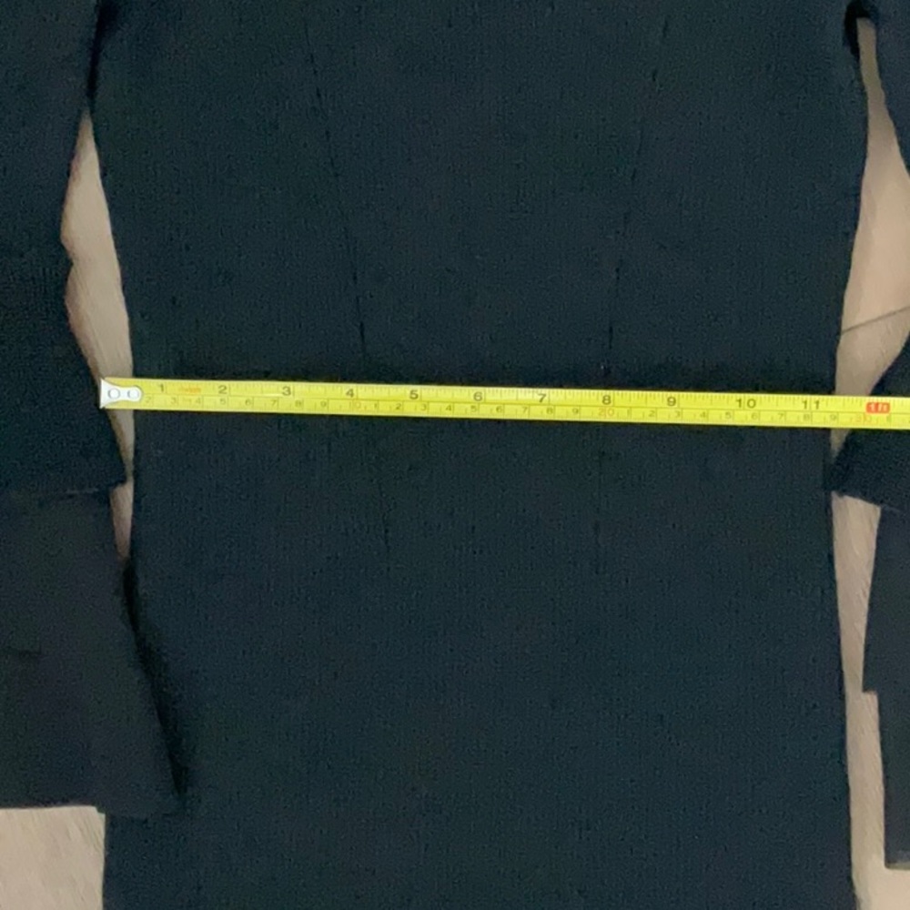 Black Ruffle Sleeve Top - Picture 6 of 6